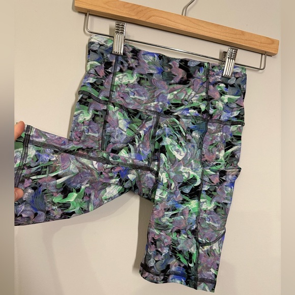 lululemon Fast and Free High-Rise Shorts 8" in Rapid Flourish Multi Color - Picture 6 of 14